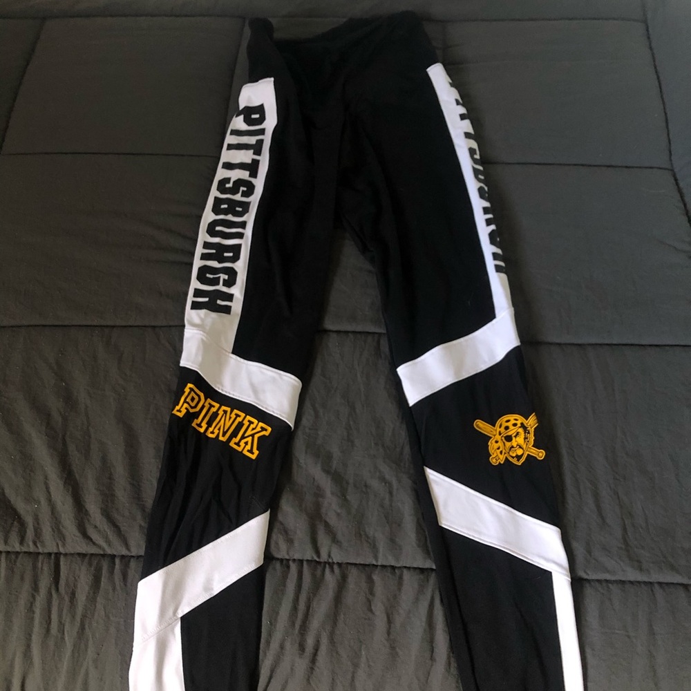 Pittsburgh pirates pink leggings